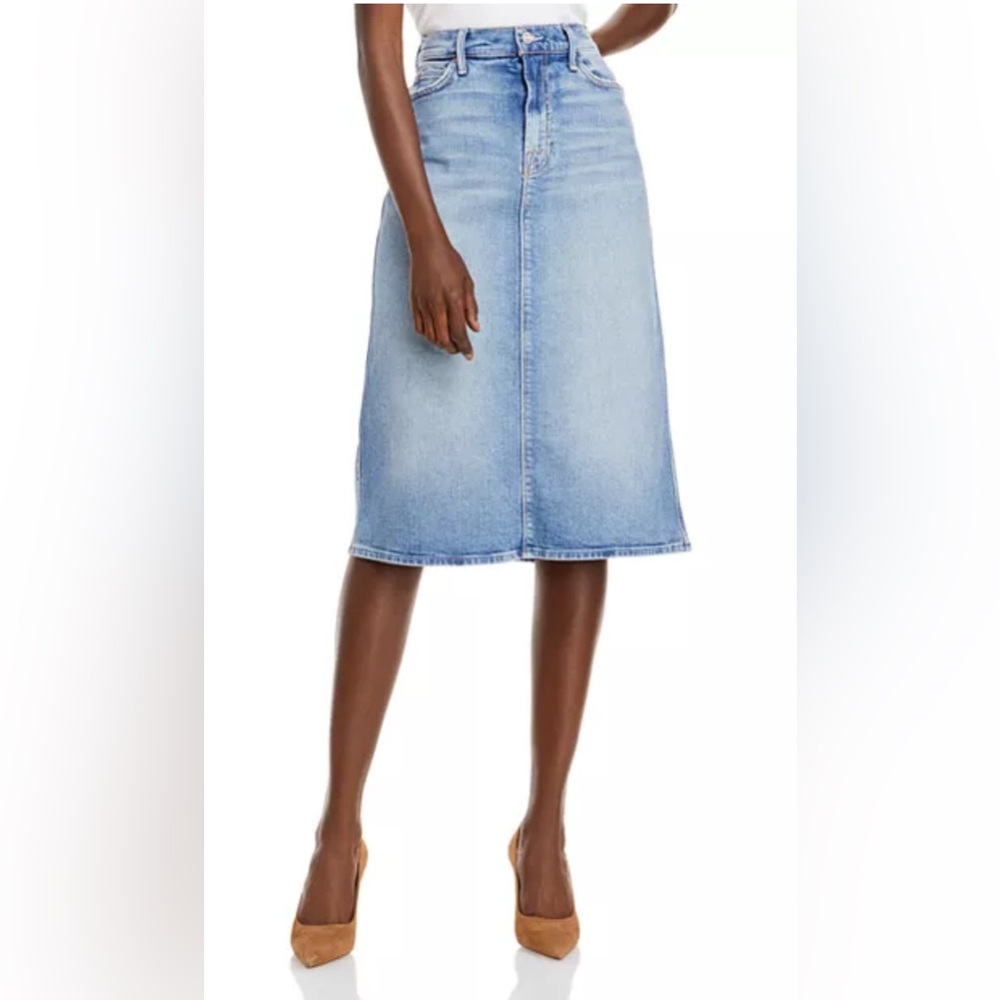 MOTHER The Swooner Straight A Skirt